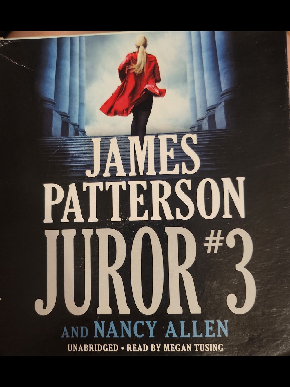 James Patterson Juror #3 Audiobook - Red Coat Cover